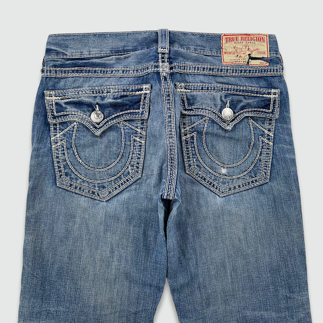 True Religion Big Stitch Jeans (W34 L34)