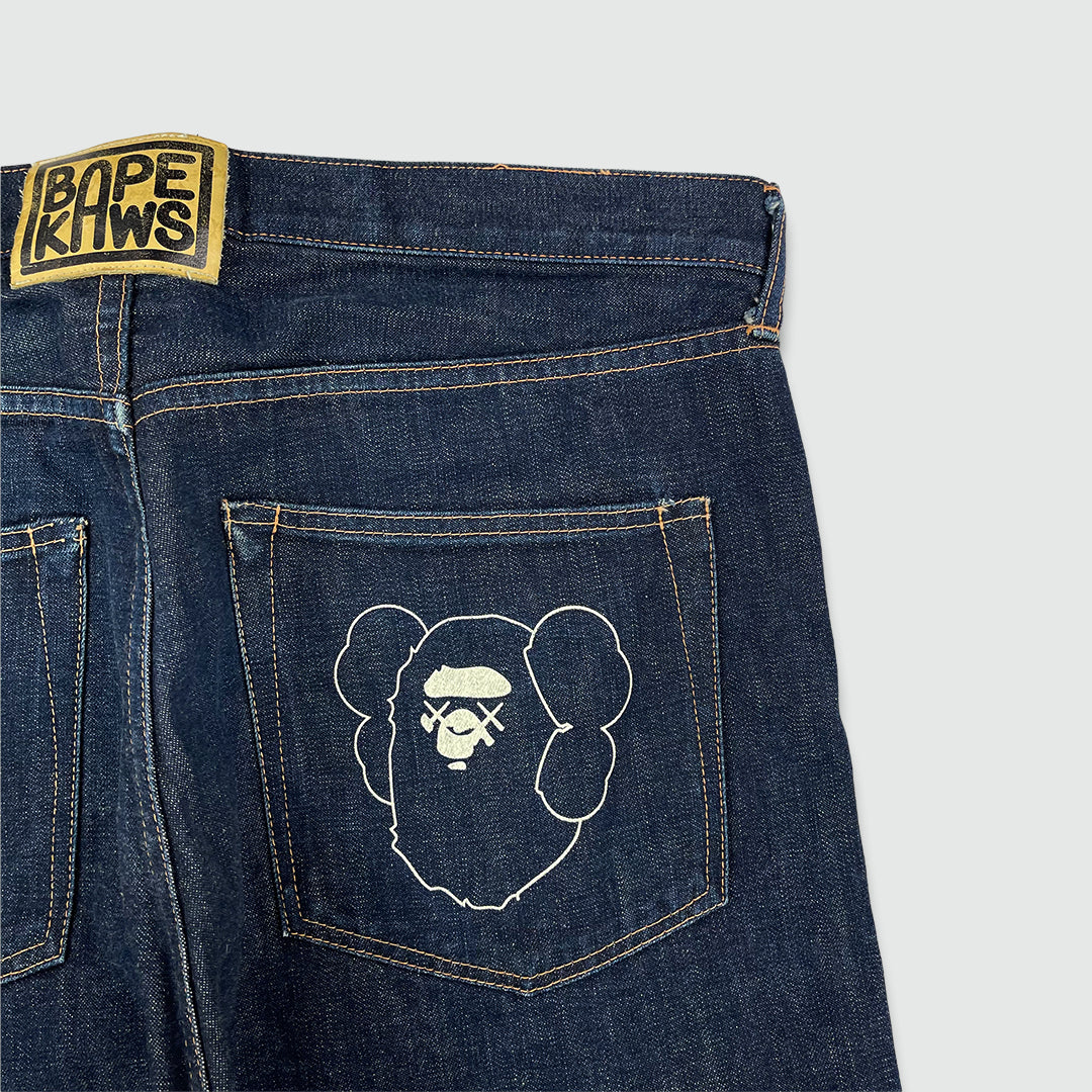 Bape x Kaws Jeans (W34 L32)