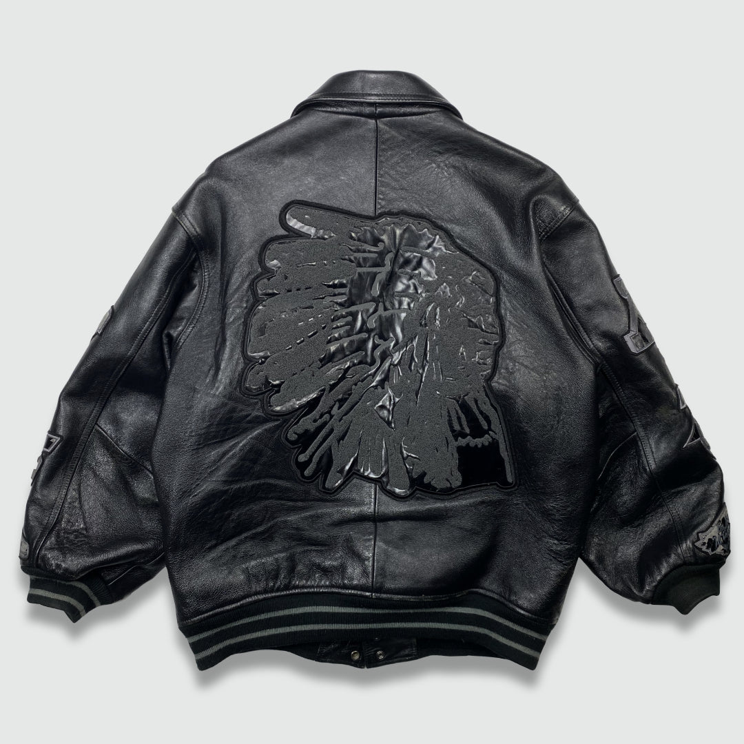 Vintage Avirex Leather Jacket (L)