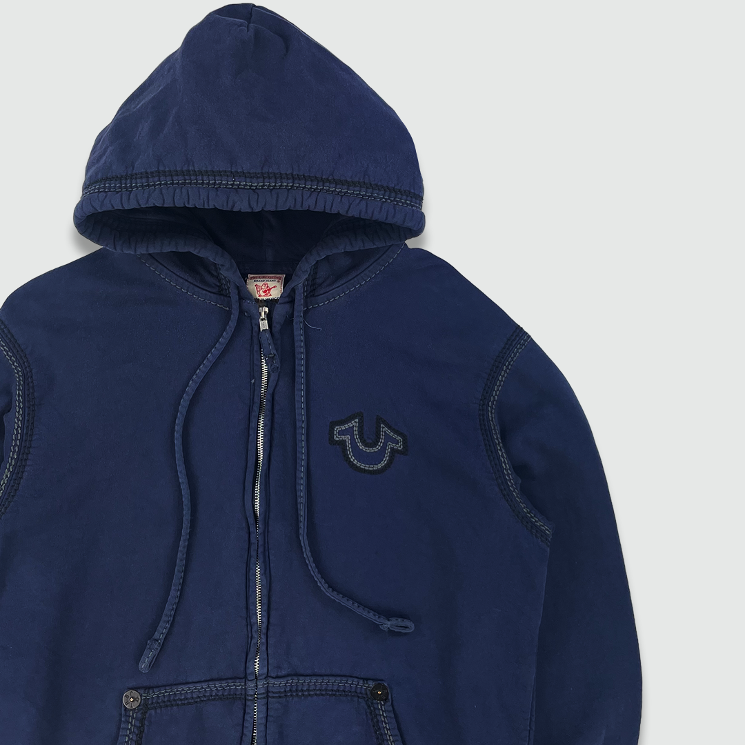 True Religion Big Stitch Hoodie (L)