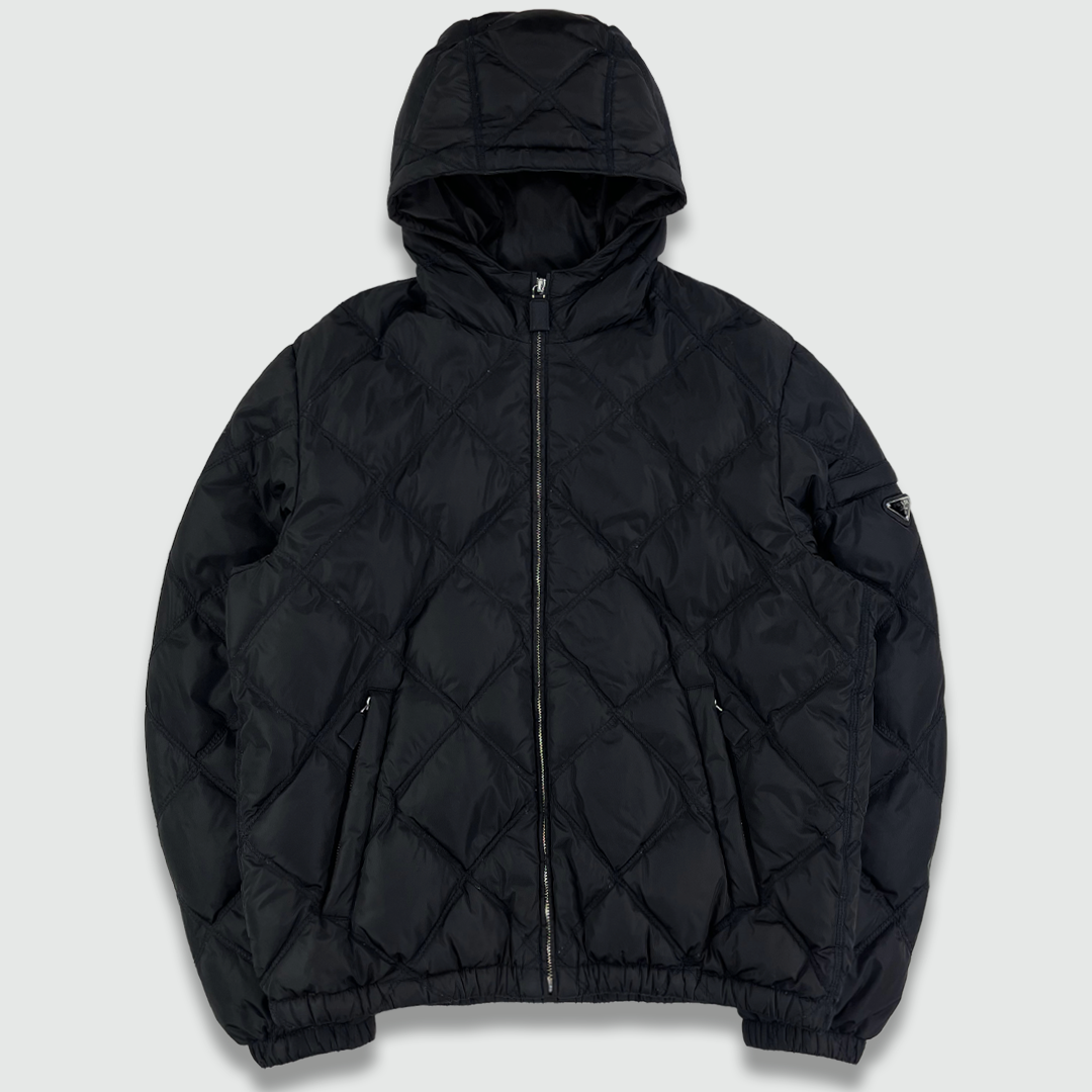 Prada Diamond Stitch Puffer Jacket (M)