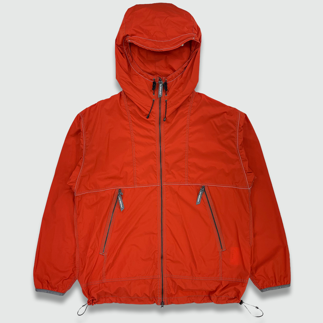 And Wander Hooded Wind Jacket (L)