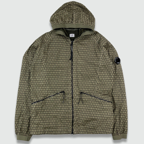 ジャケット・アウター C.P. Company AIR-NET Lens Jacket C.P. Company Chrome Air-Net Lens Jacket White – Garmz Factory