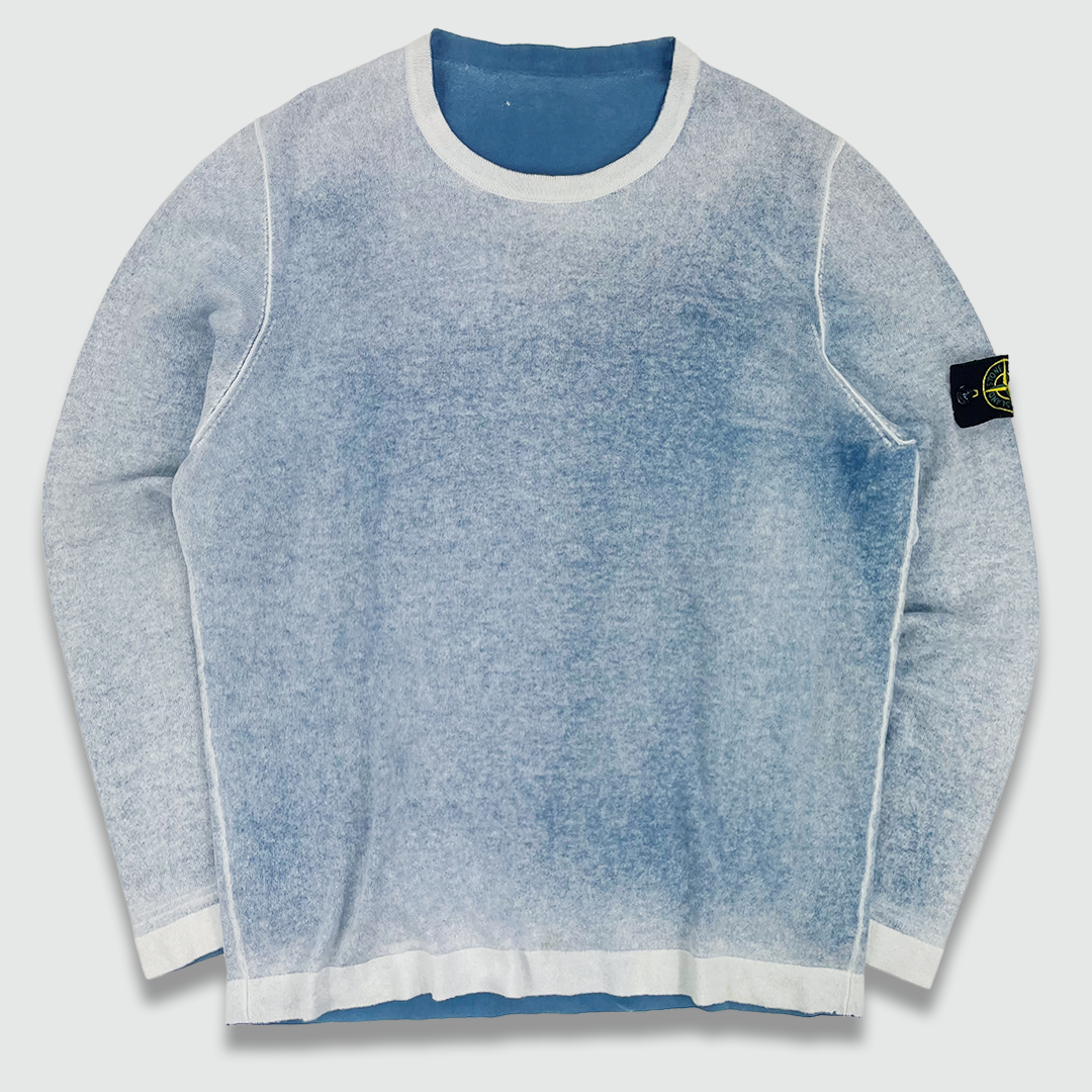 SS 2017 Stone Island Hand Sprayed Knit  (M)