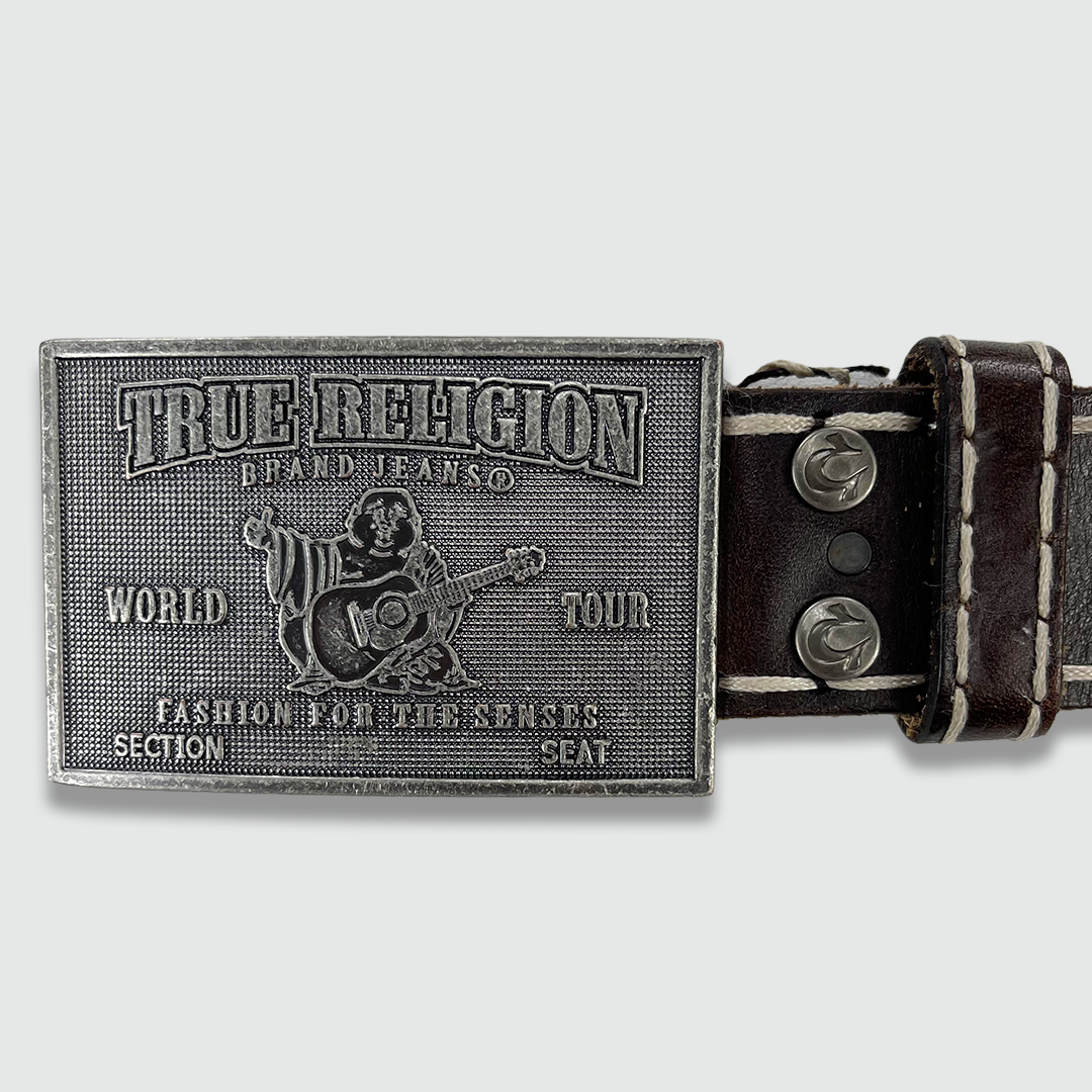 True Religion Big Stitch Belt