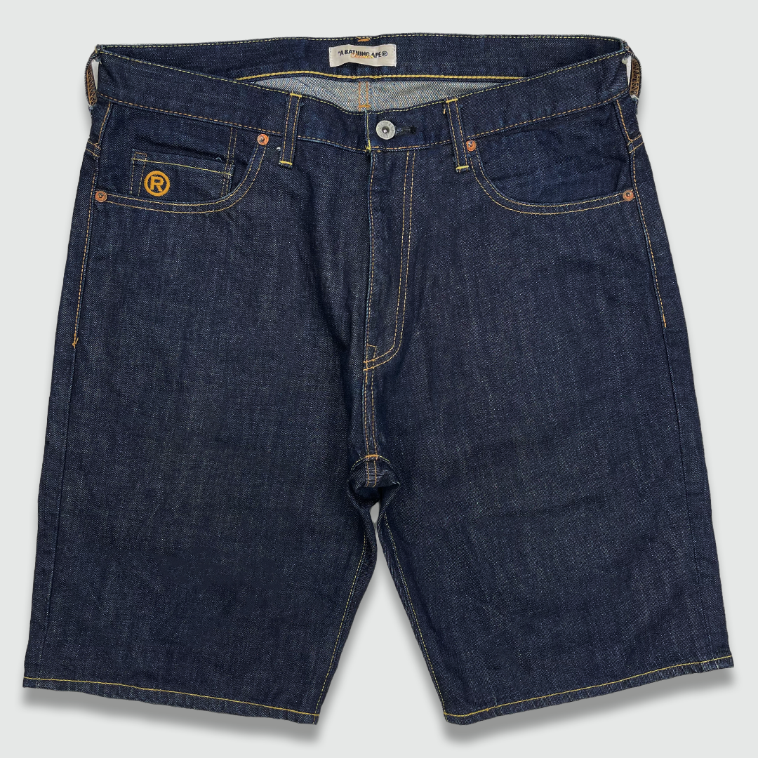 Bape Denim Shorts (W34)