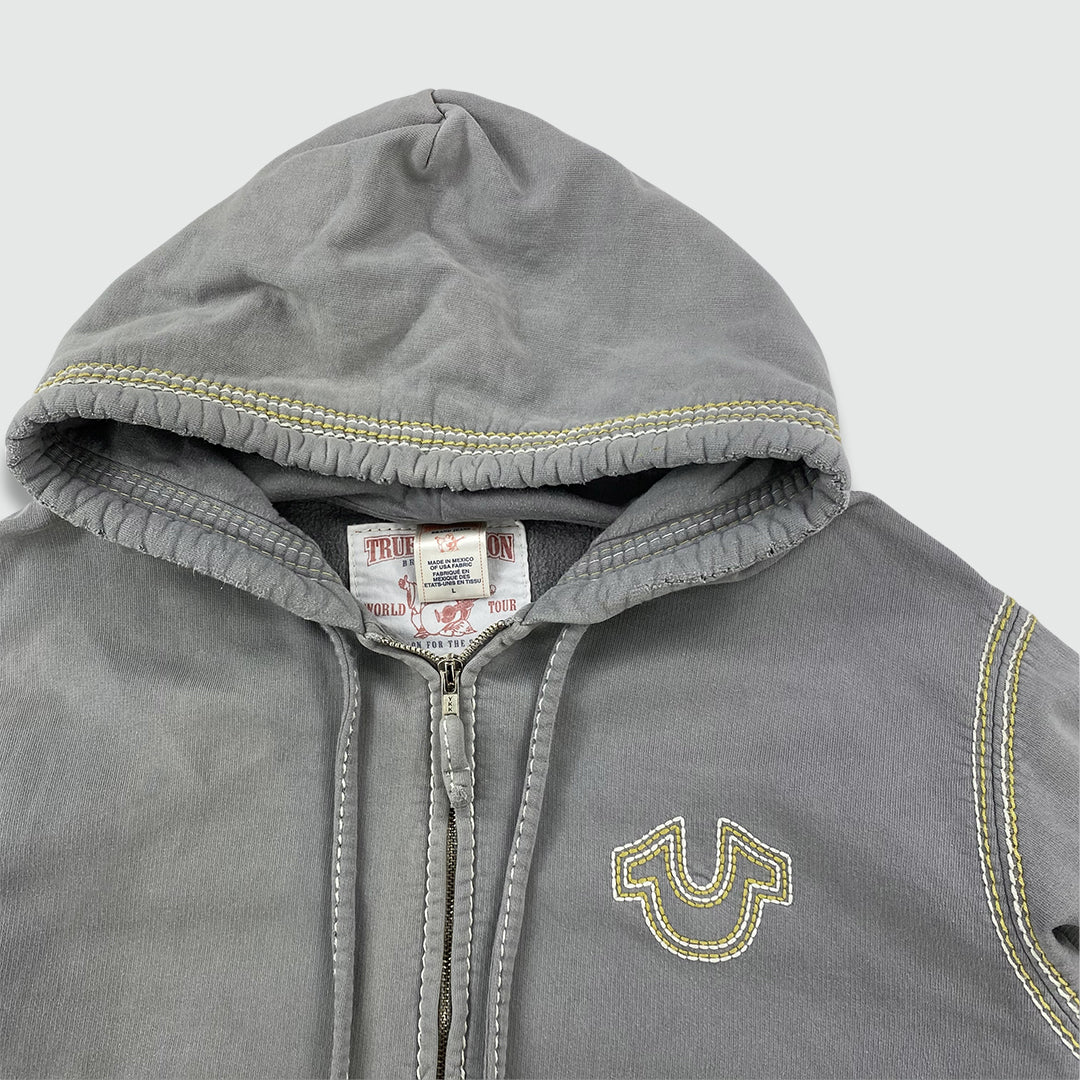 True Religion Big Stitch Hoodie (L)