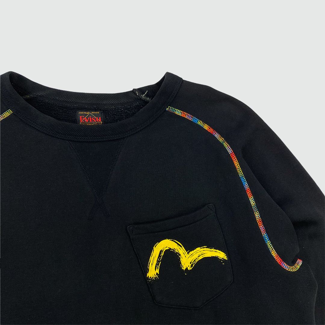 Evisu Multi Pocket Sweatshirt (L)