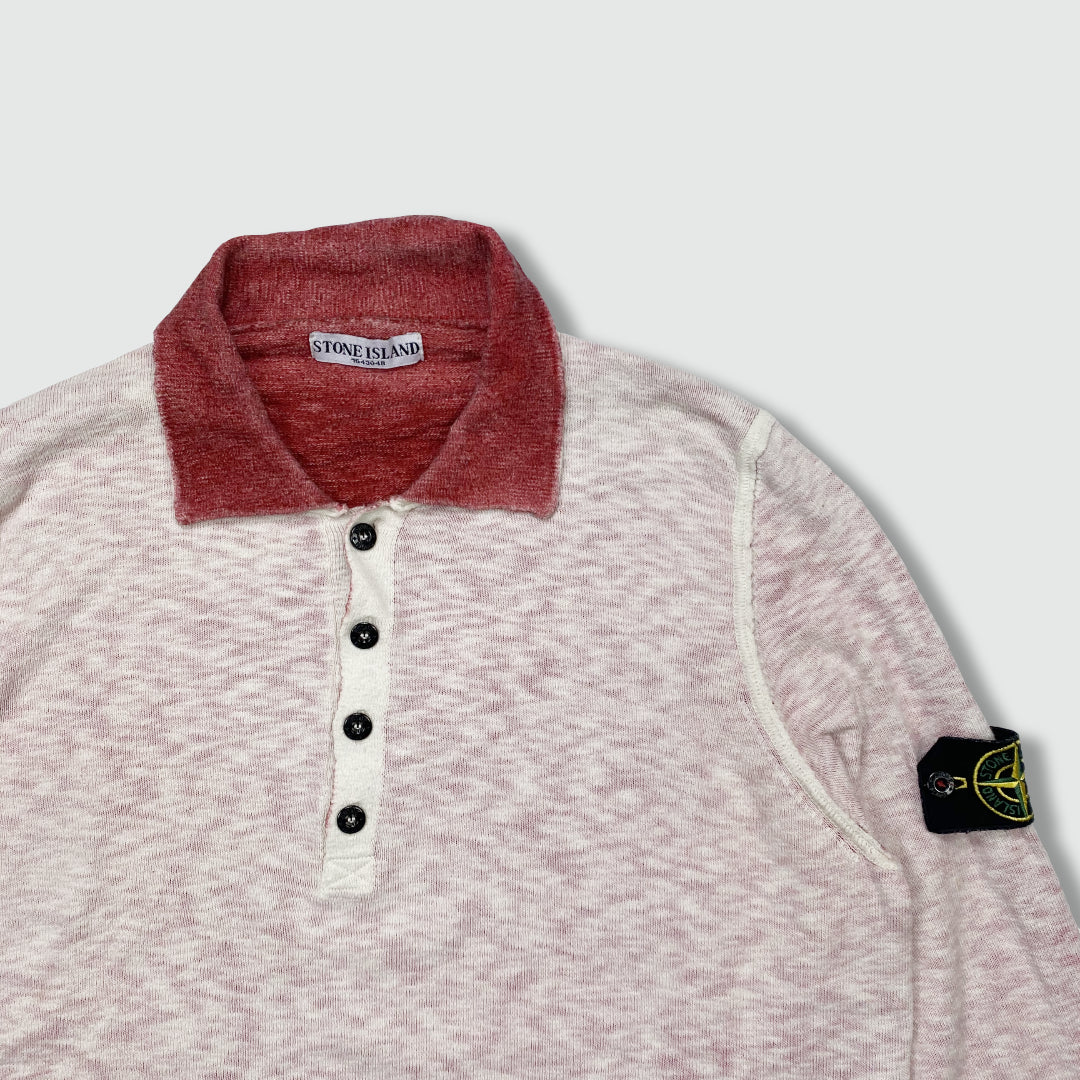Vintage Stone Island Collared Knit (L)