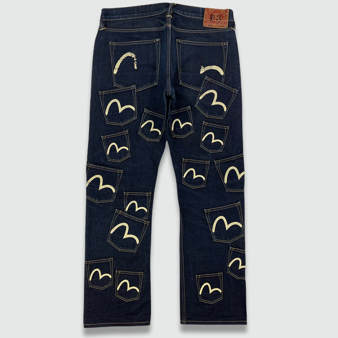 Evisu Multi Pocket Jeans (W34 L31)