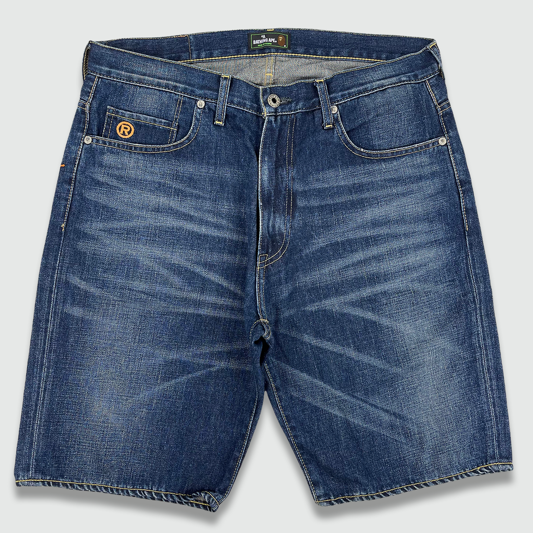 Bape Denim Shorts (W34)