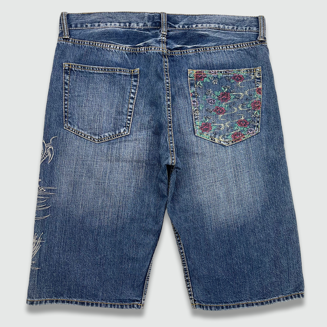 Dragon Embroidered Shorts (W34)