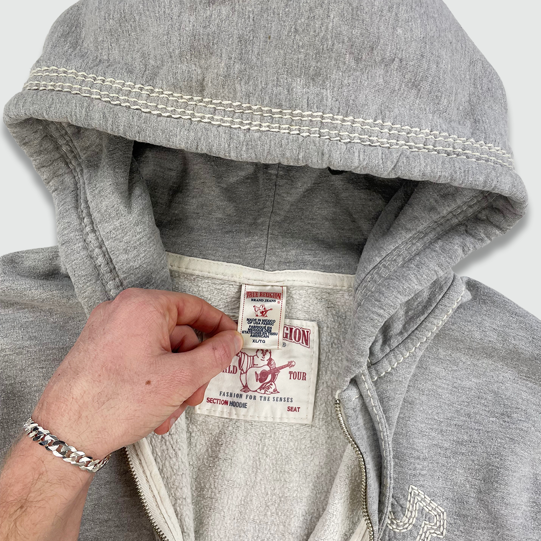 True Religion Big Stitch Hoodie (XL)