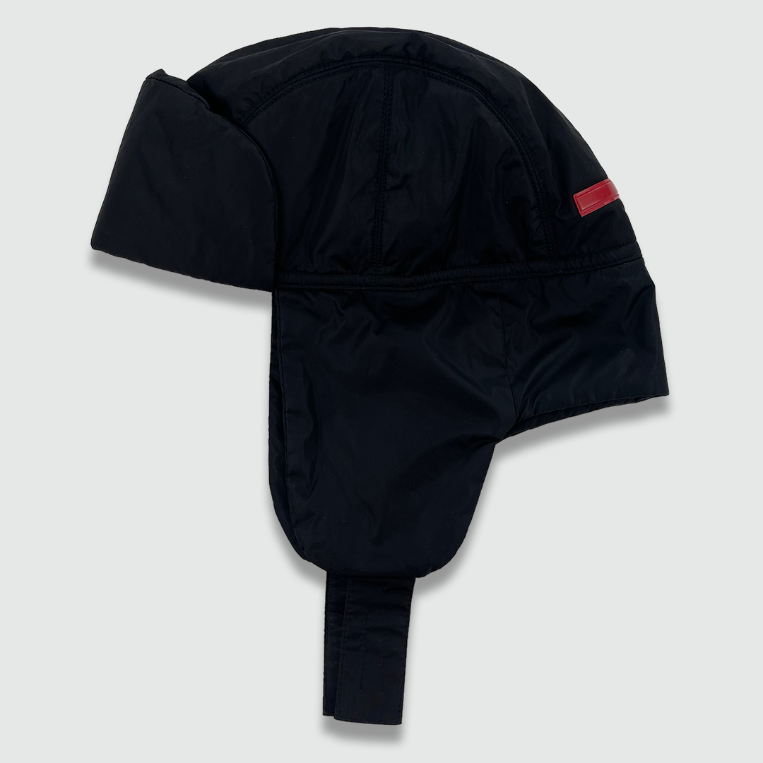 Prada Sport Nylon Trapper Hat