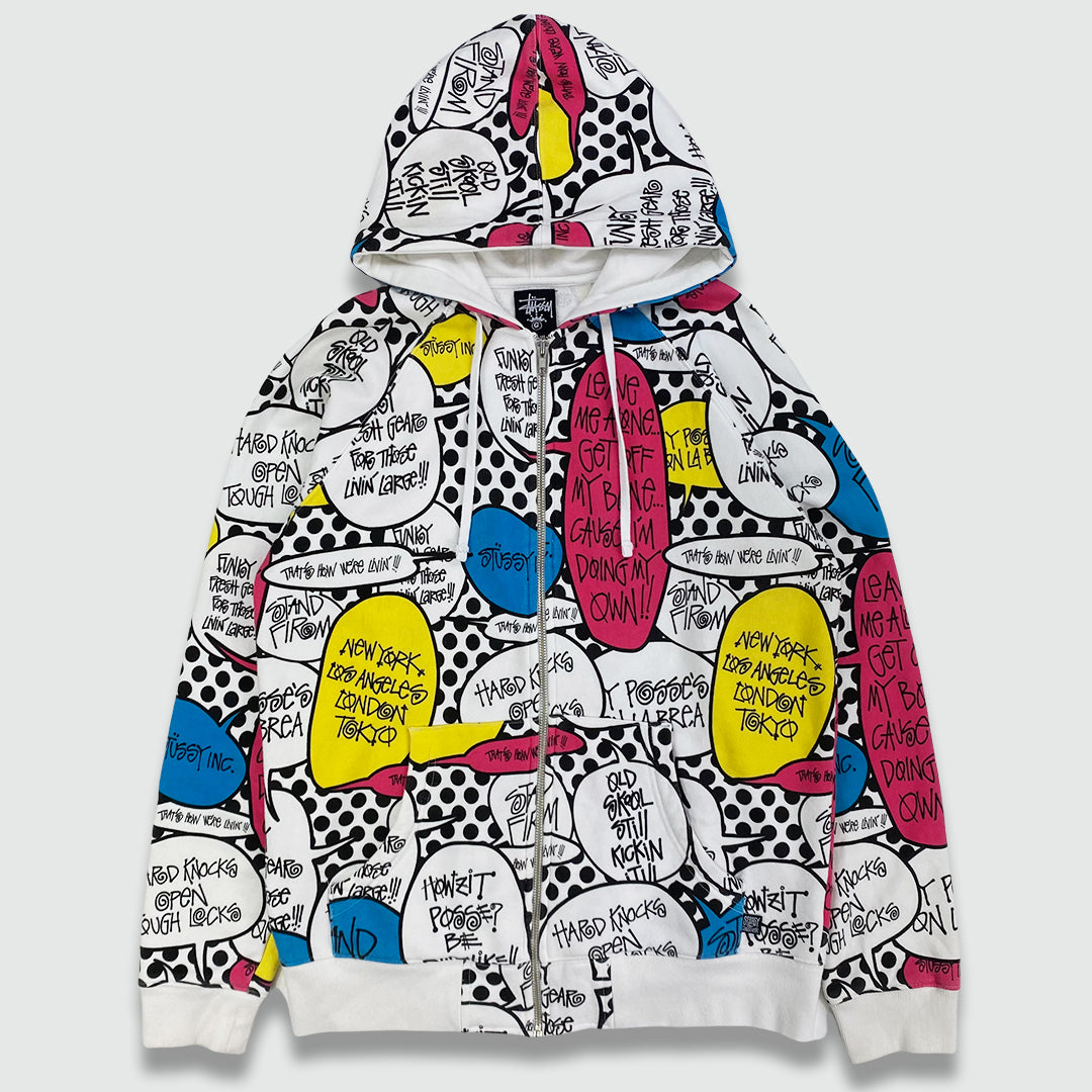 Stussy Print Hoodie (M)
