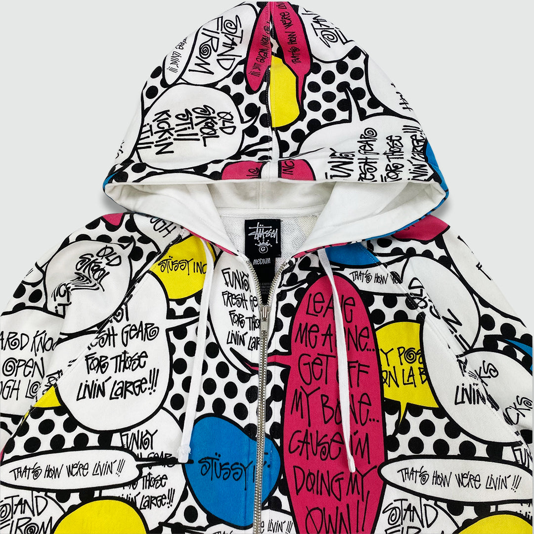 Stussy Print Hoodie (M)