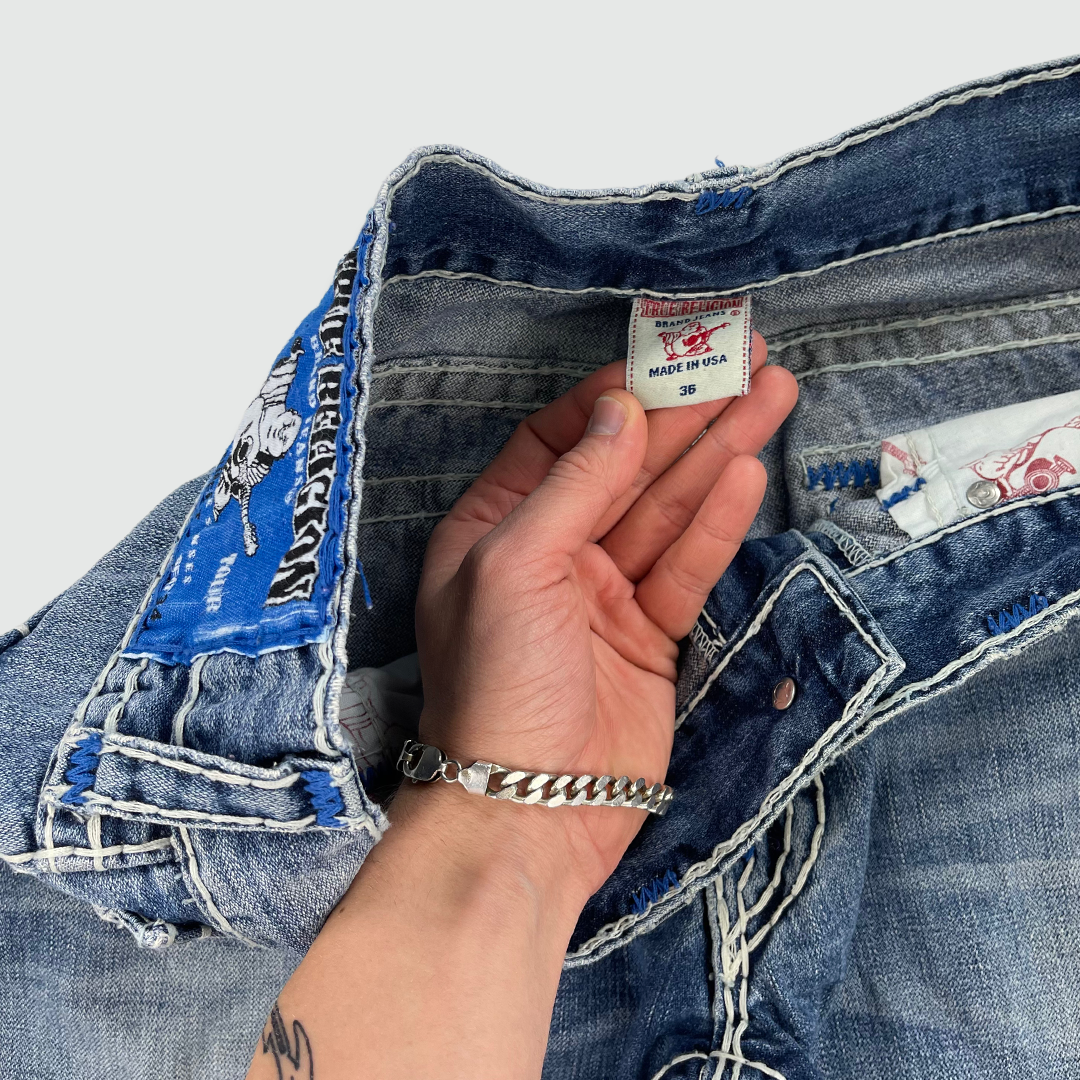 True Religion Big Stitch Jeans (W36 L34)