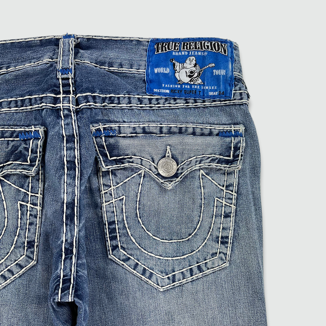 True Religion Big Stitch Jeans (W36 L34)