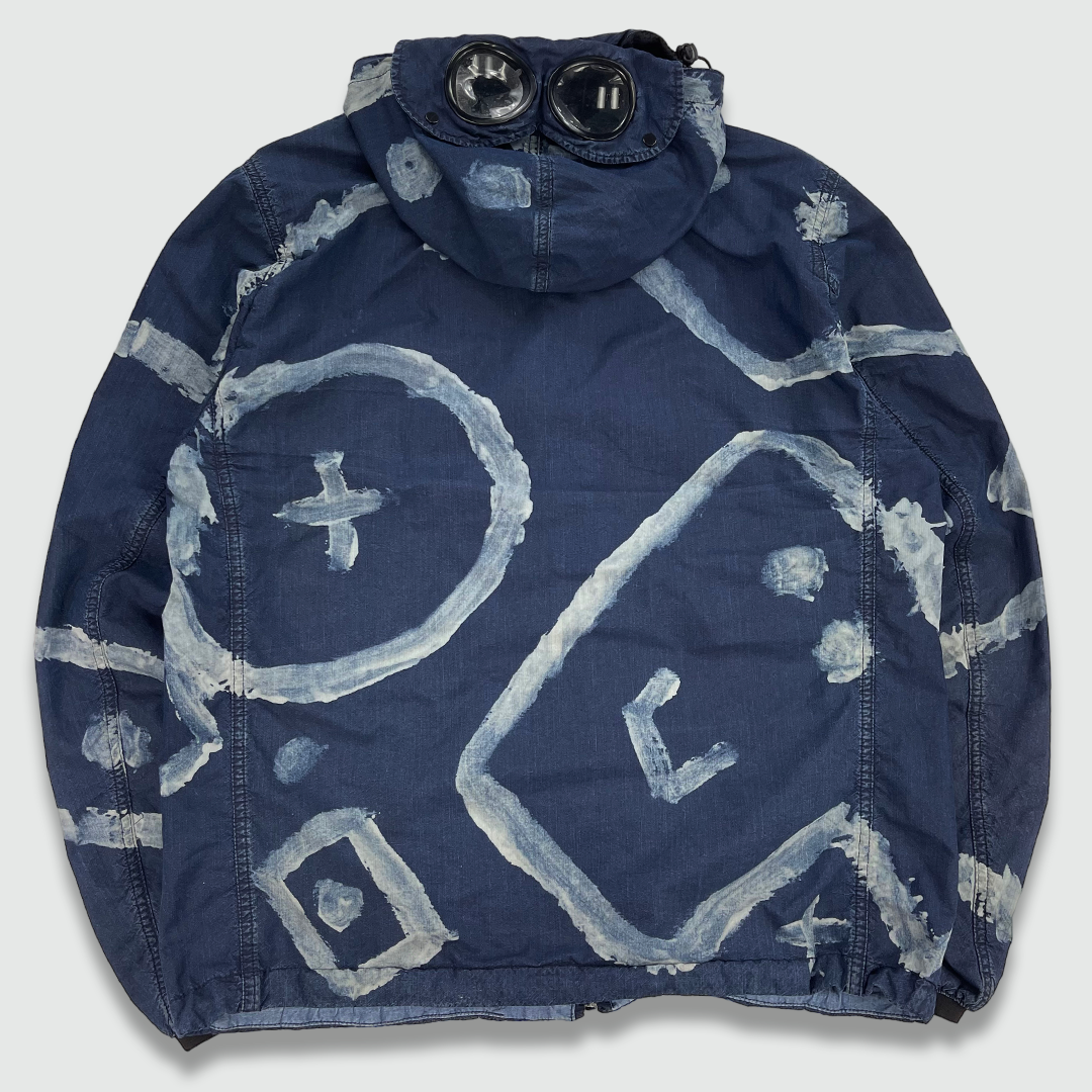 SS 2018 CP Company Hand Painted 'Indigo 50' Jacket (L)