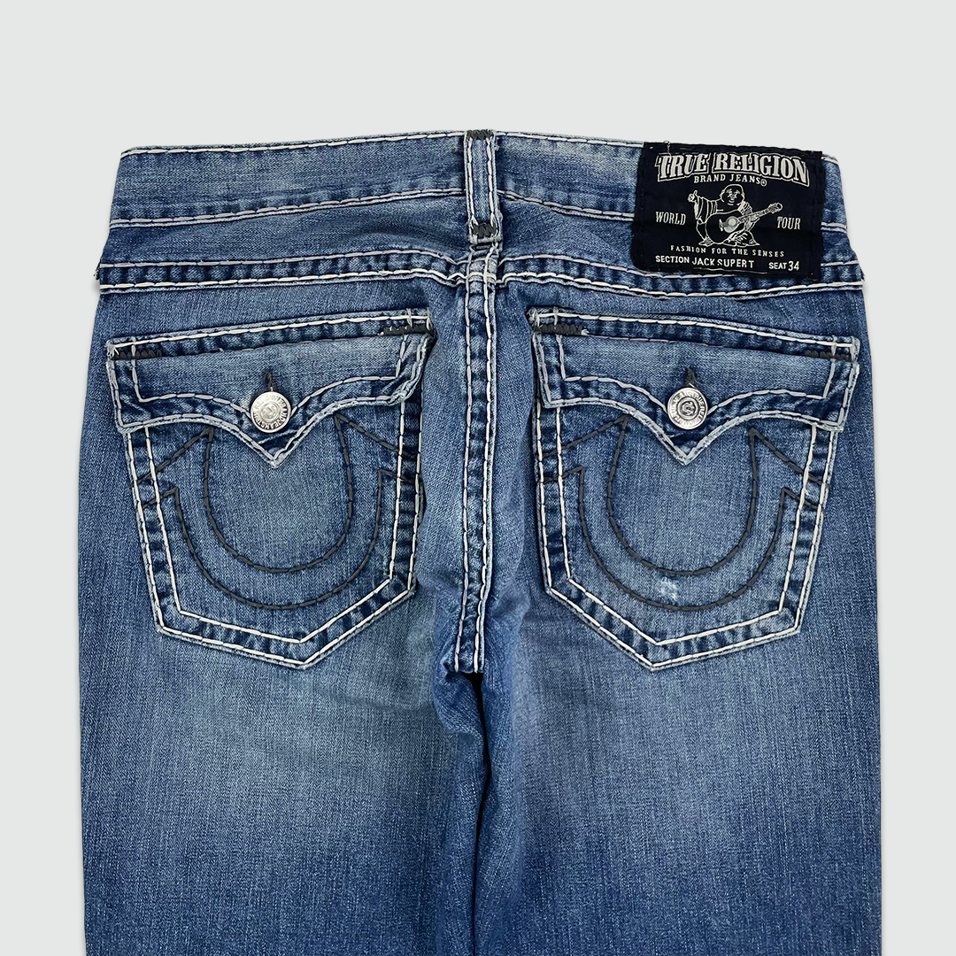 True Religion Big Stitch Jeans (W34 L34)