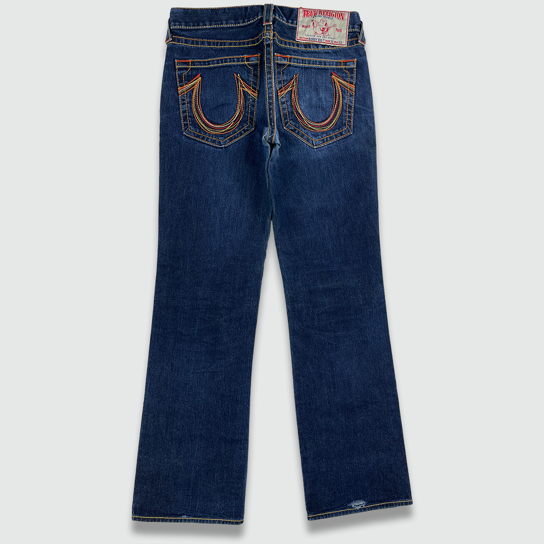 True Religion Rainbow Stitch Jeans (W34 L34)