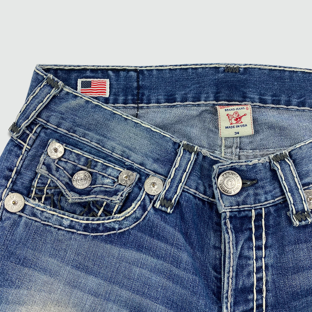 True Religion Big Stitch Jeans (W34 L34)