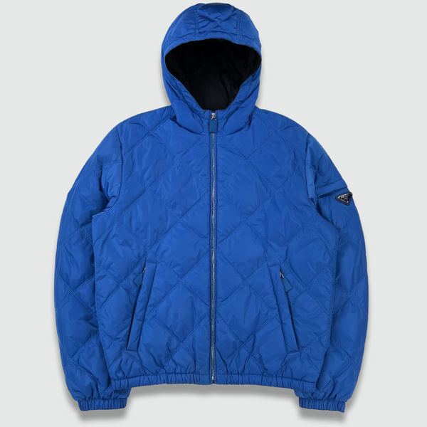 ジャケット・アウター 15ss Prada archive stitch nylon jacket Archive vintage Prada reversible wool/nylon jacket size S-M