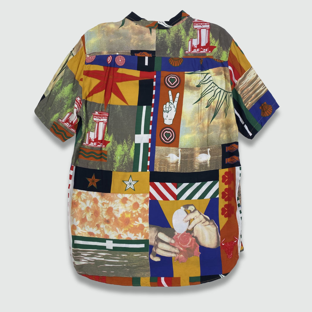 Moschino 'Earth' Print Shirt (XL)