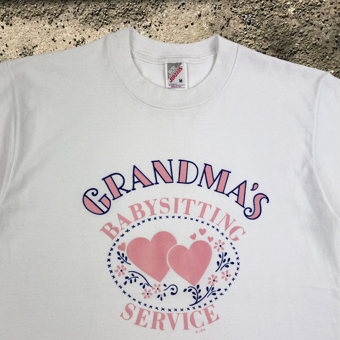 90s Grandma's Babysitting Service Tee (M)