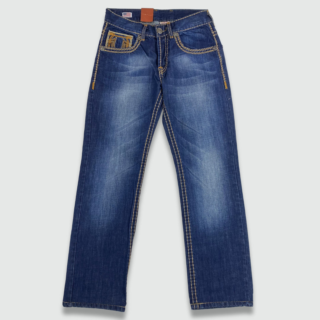 True Religion Rocco Big Stitch Jeans (W33 L32)