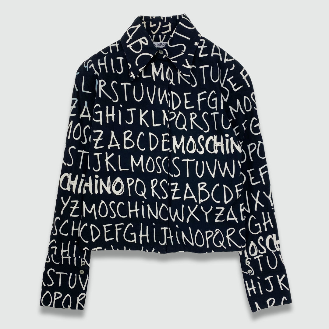 Moschino Alphabet Print Shirt (S)