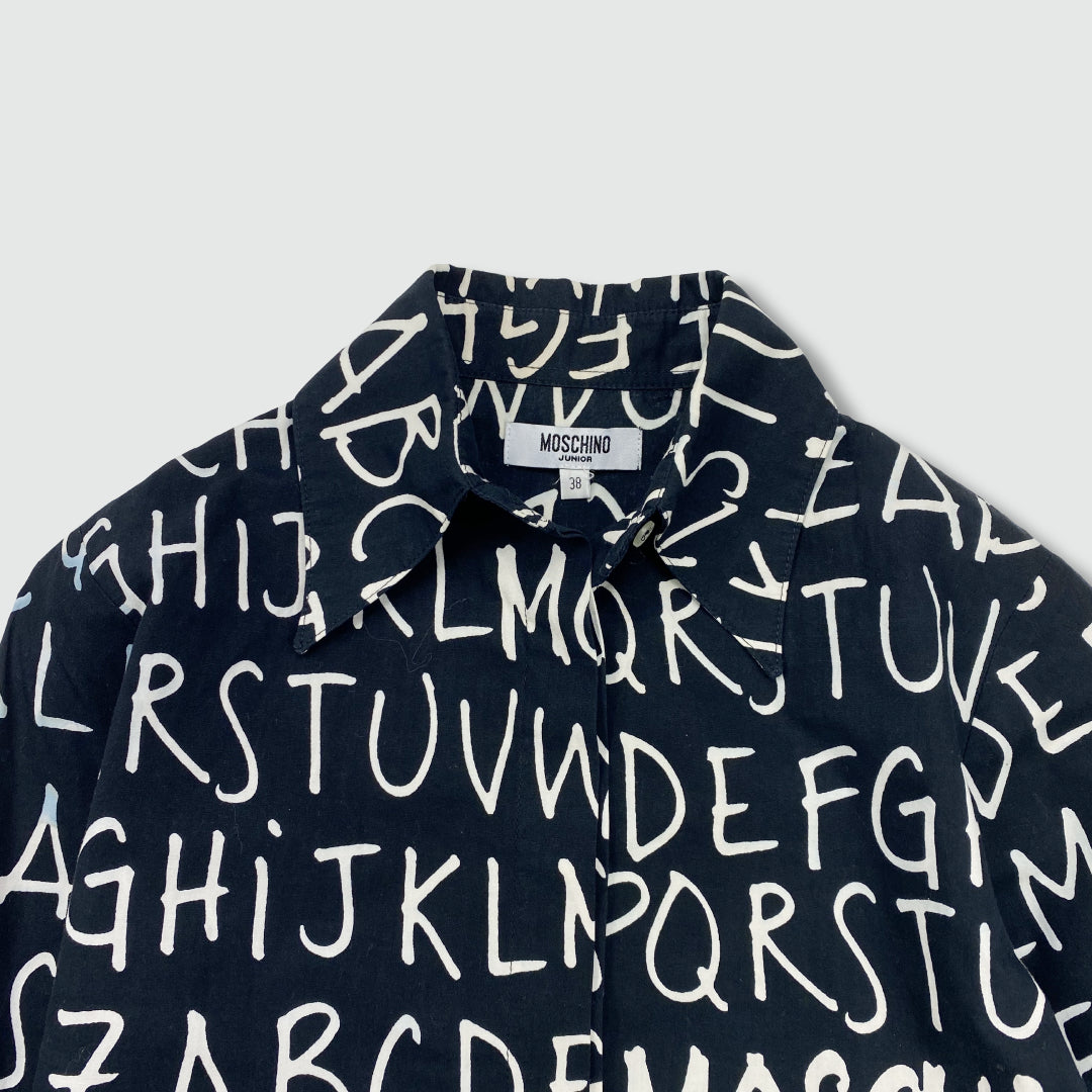 Moschino Alphabet Print Shirt (S)