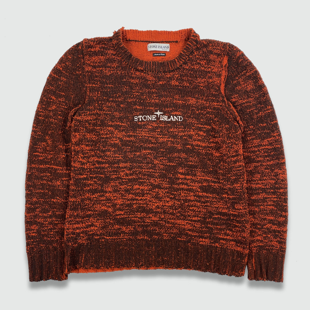 SS 2003 Stone Island Sublimation Chenille Knit Jumper