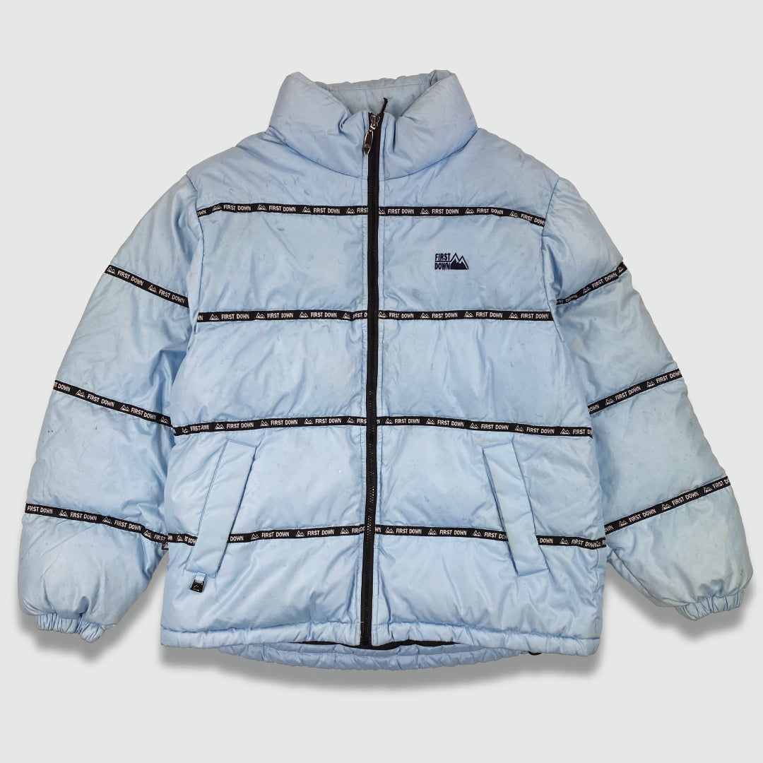 90s First Down Tape Logo Puffer (M)