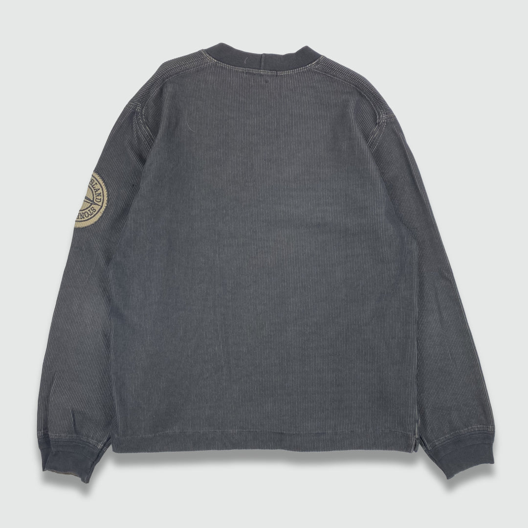 SS 2004 Stone Island Ribbed Sweatshirt (XL)