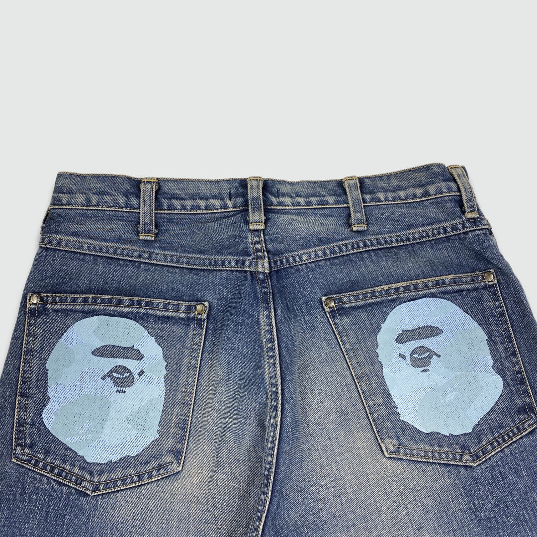 Bape Head Jeans (W32 L32)