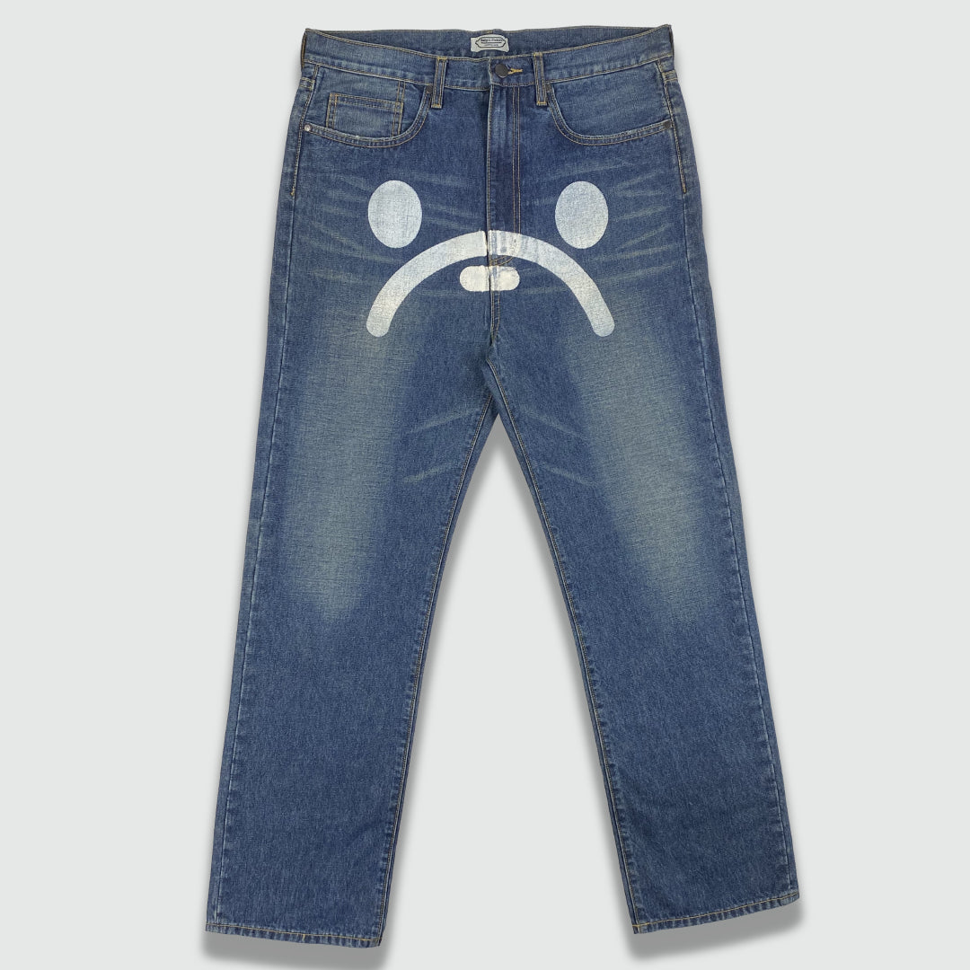 Bape Sad Face Jeans (W33 L31)