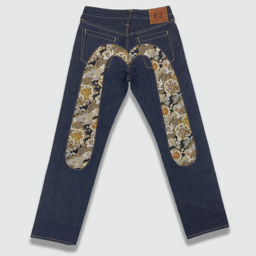Evisu Embroidered Daicock Jeans (W32 L32.5)