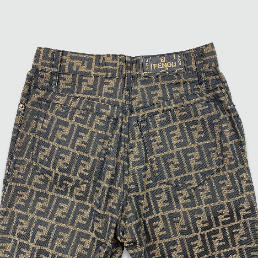 Fendi Zucca Print Trousers (W28 L30)