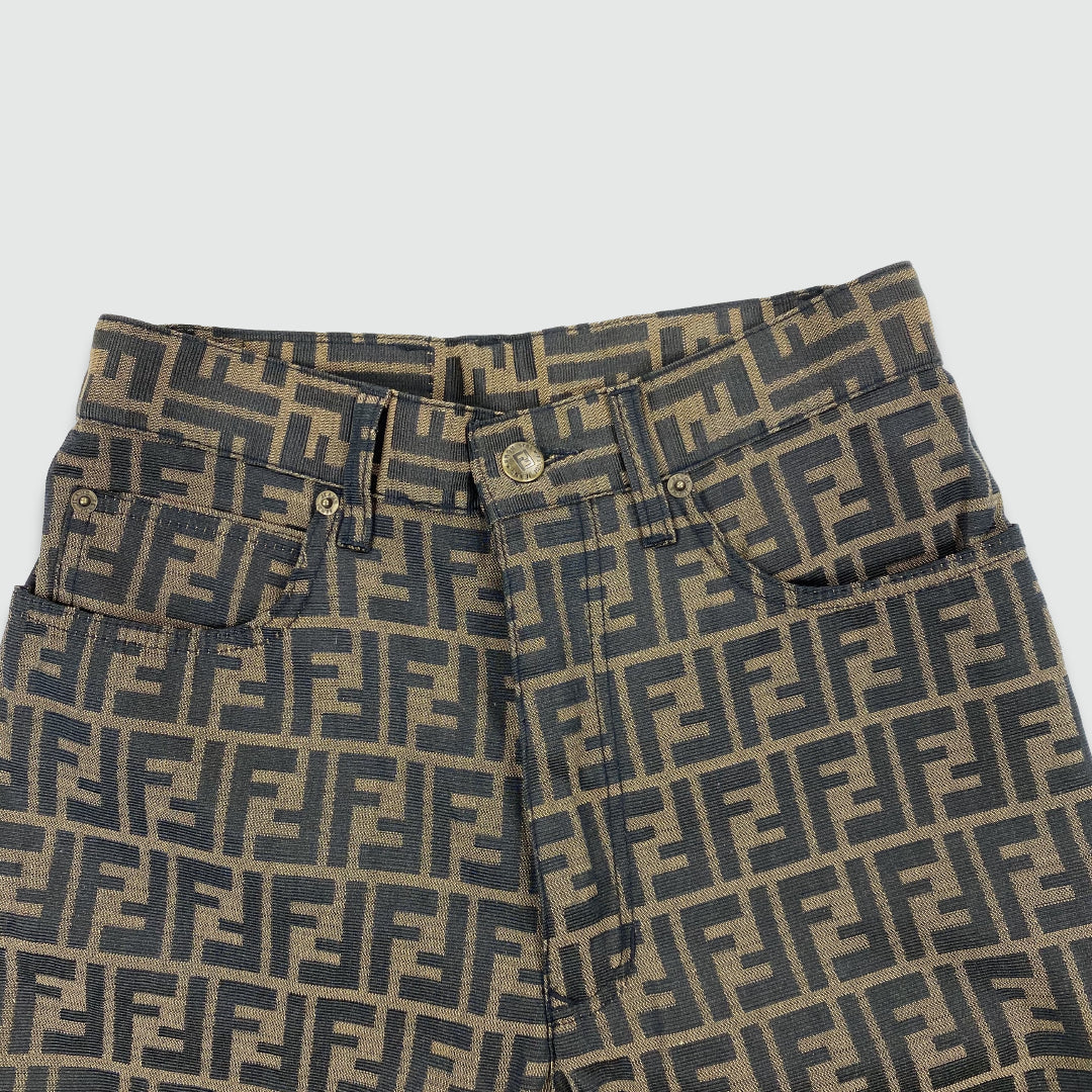 Fendi Zucca Print Trousers (W28 L30)