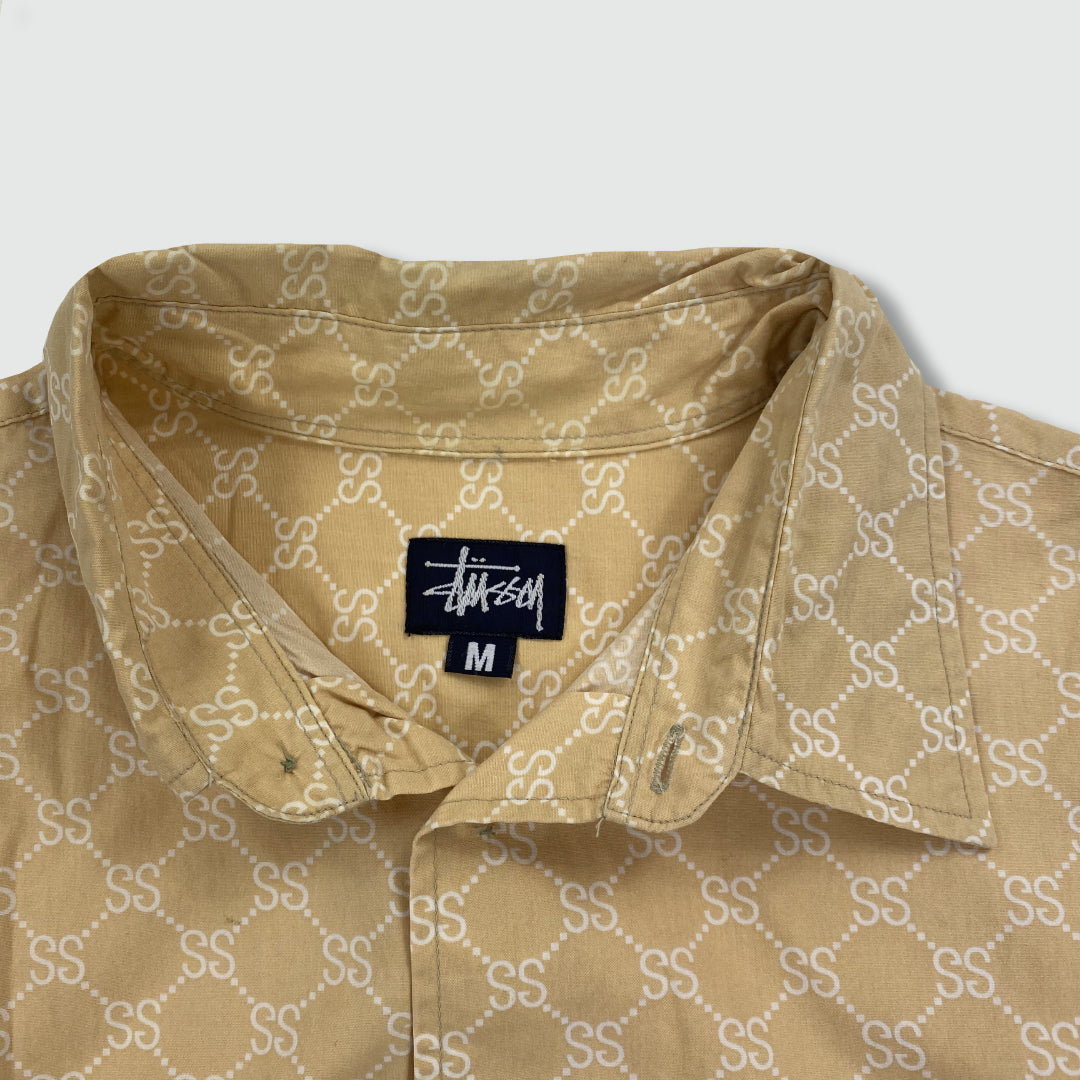 Stussy 'Stucci' Monogram Shirt (M)