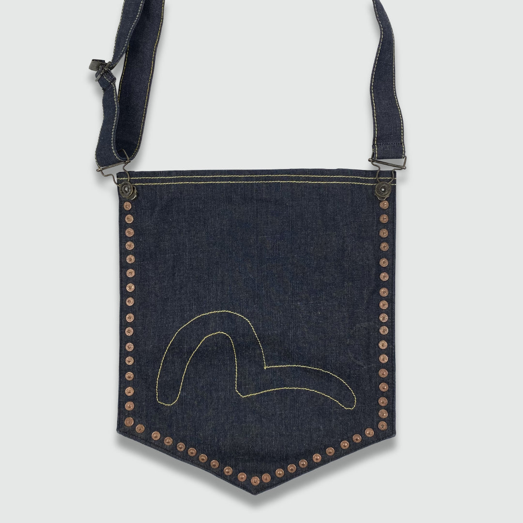 Evisu Denim Pocket Side Bag