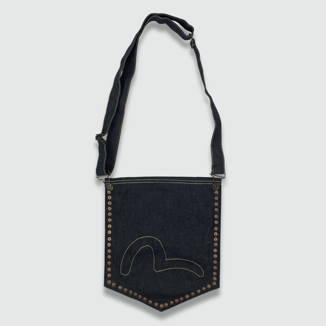 Evisu Denim Pocket Side Bag