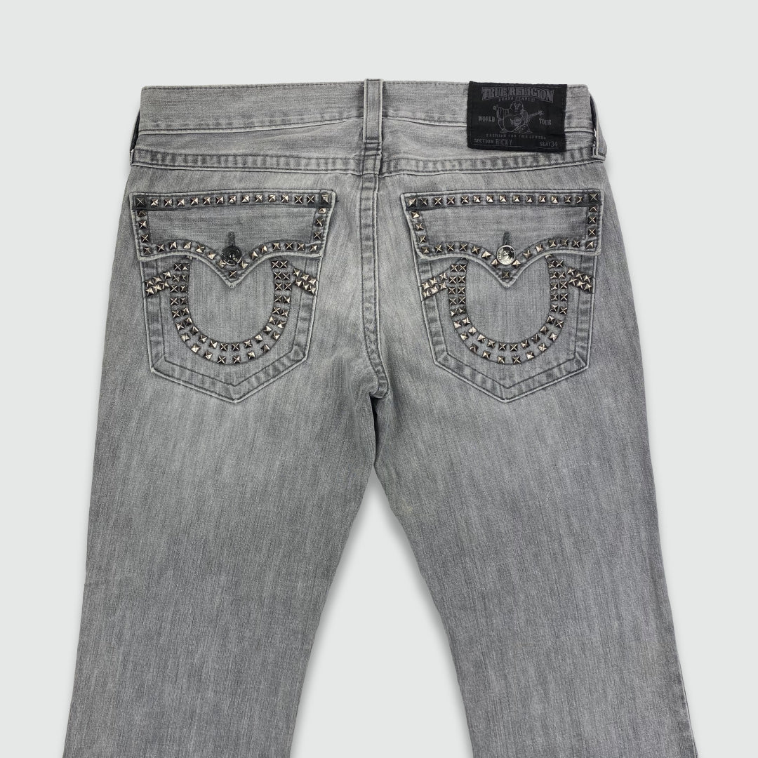 True Religion Studded Jeans (W34 L34)