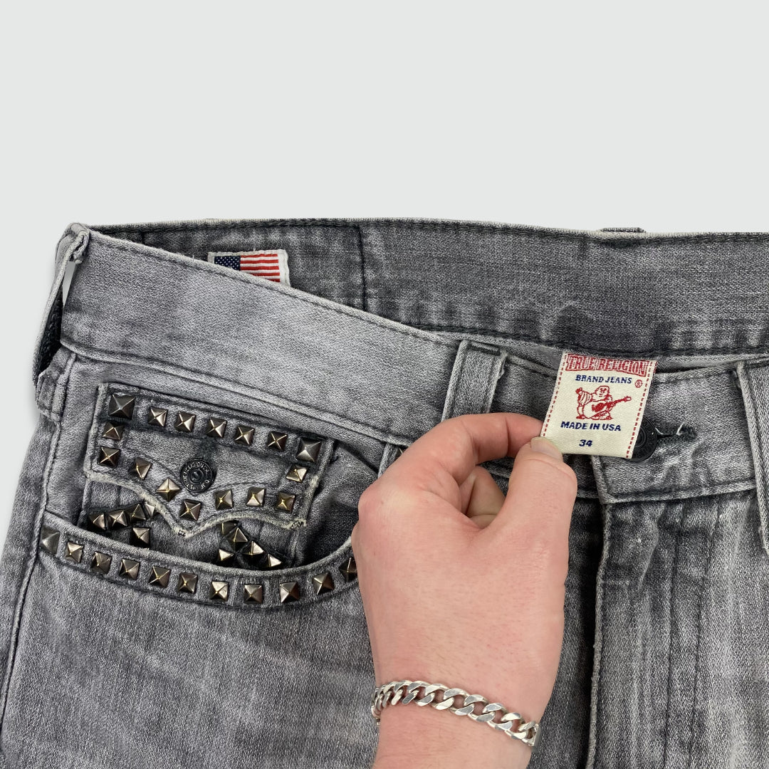 True Religion Studded Jeans (W34 L34)