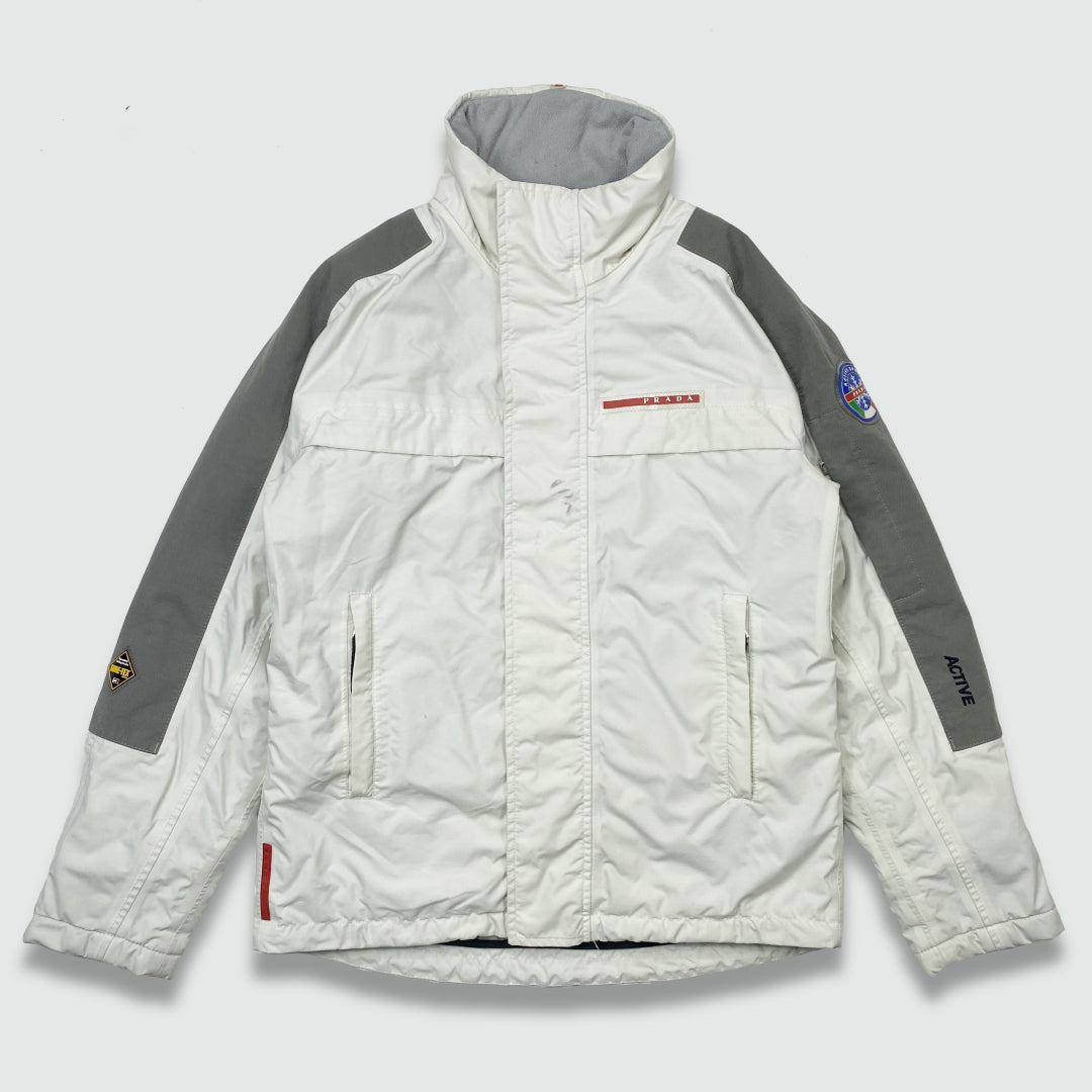 ジャケット・アウター PRADA SPORT GORE-TEX ZIP UP JACKET Mens PRADA Sport Art.SGV84A Gore-Tex Zip Jacket Windbreaker Red