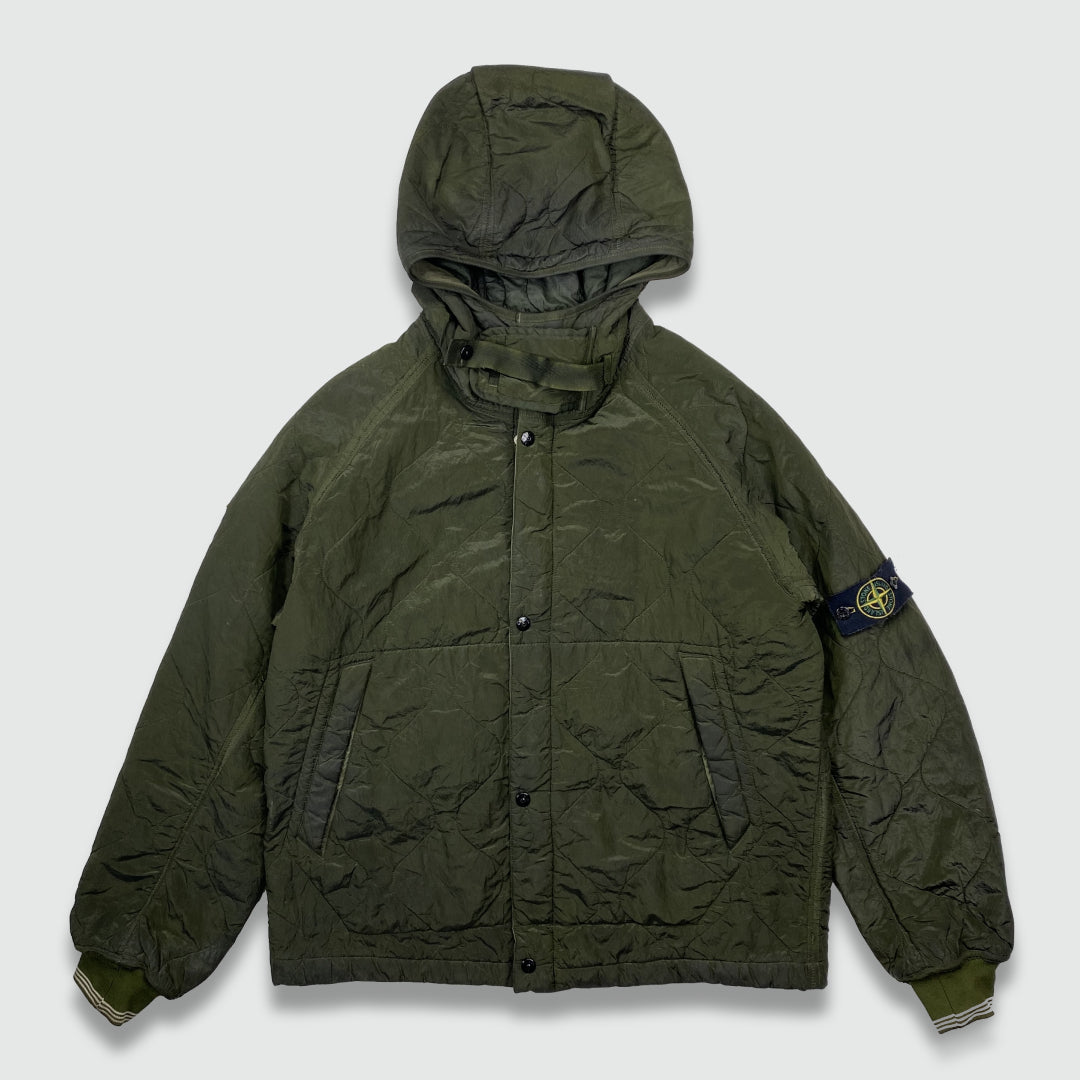 AW 2005 Stone Island Quilted Nylon Jacket (XL)