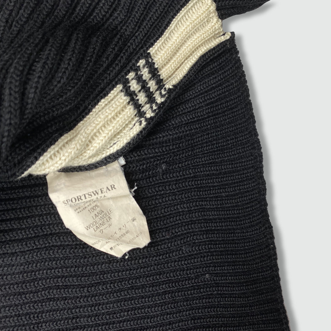 AW 2004 Stone Island Lana Wool Zip Up (XL)