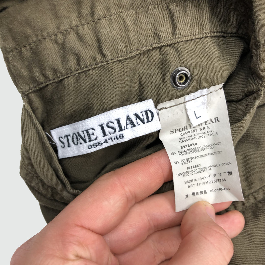 AW 2007 Stone island ‘Intermediate Layer Garment Dyed’ Reversible Jacket (L)