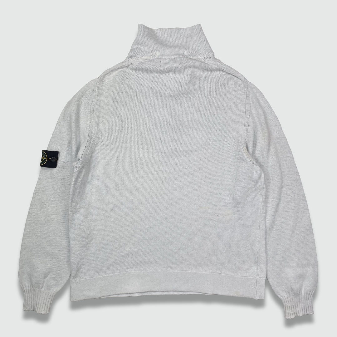 SS 2002 Stone Island Q Button Jumper (XL)